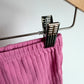 Pink Ribbed Leggings / 3-6m