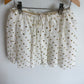 White + Gold Tulle Skirt / 7-8 years