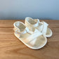White Strap Sandals Shoes / Size 2 Infant
