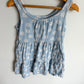Tiered Blue Daisy Dress / 5T