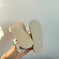 White Scalloped Sandals Shoes / 6-12m