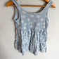 Tiered Blue Daisy Dress / 5T
