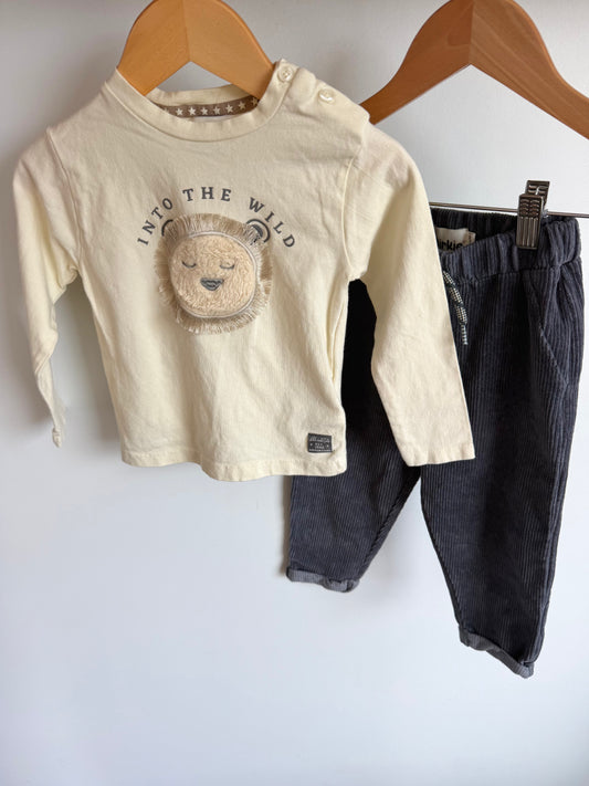 Dirkje 3 Piece Top + Pants Set / 24m