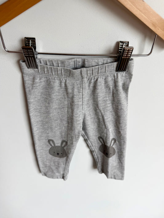 Bunny Knee Leggings / 4-6m