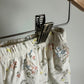 White Floral Rabbit Skirt with Bloomers / 18m