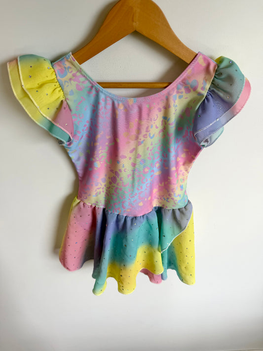 Pastel Bodysuit + Tulle Skirt / 7-8 years