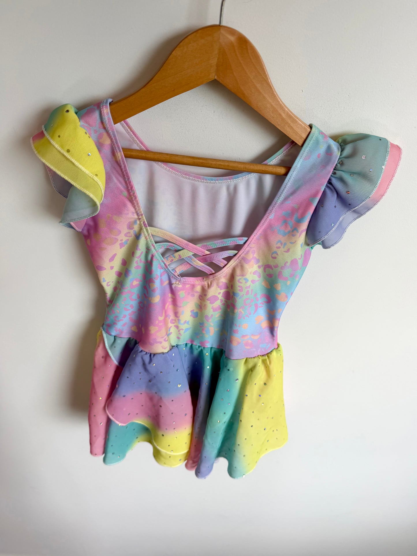 Pastel Bodysuit + Tulle Skirt / 7-8 years