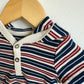 NEW Striped Hooded Bodysuit / 3-6m