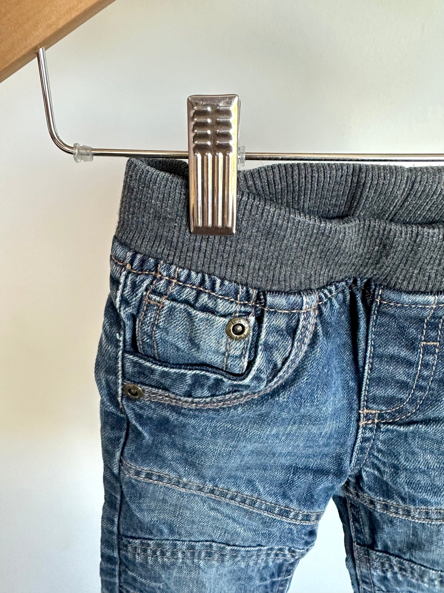Jeans with Knee Detail / 6-12m
