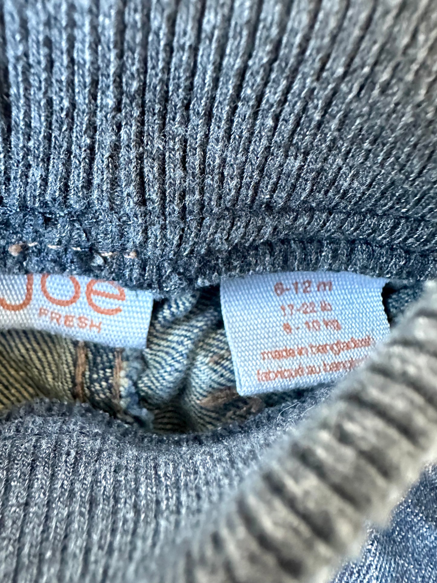 Jeans with Knee Detail / 6-12m