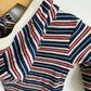 NEW Striped Hooded Bodysuit / 3-6m