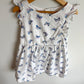 White Butterfly Dress / 6T
