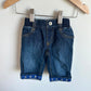 Gymboree Owl Cuff Jeans / 3-6m