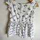 White Butterfly Dress / 6T