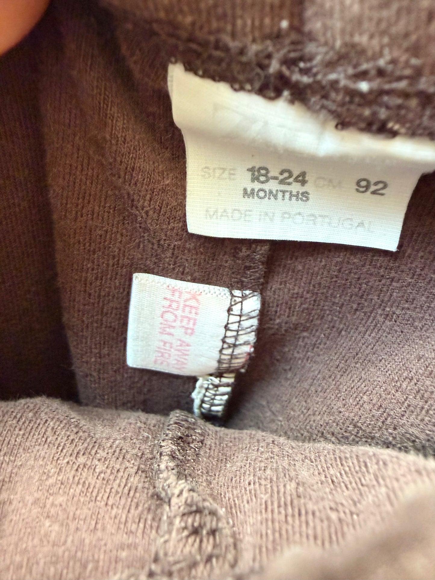 Zara Brown Pants / 18-24m