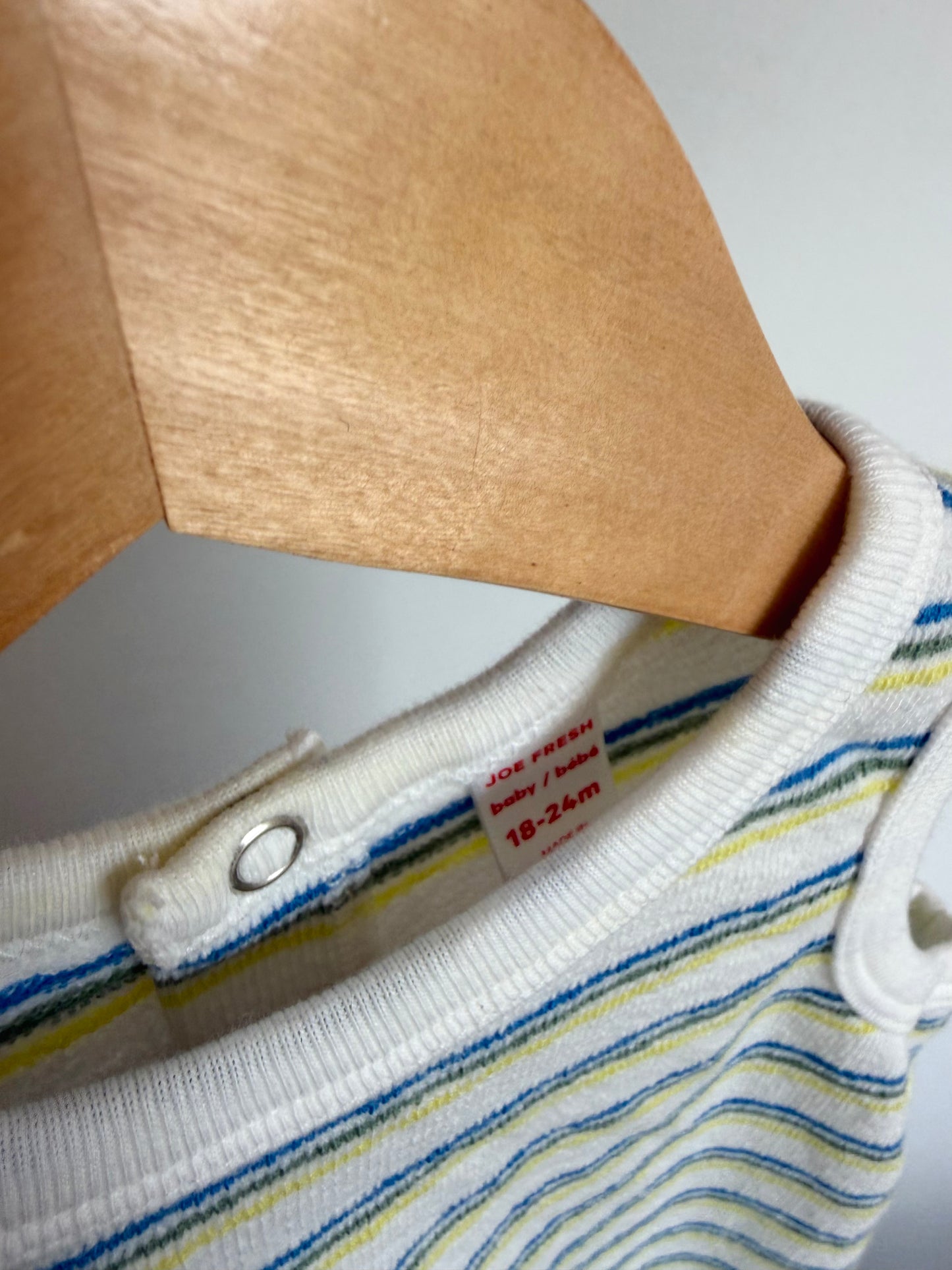 Striped Romper / 18-24m