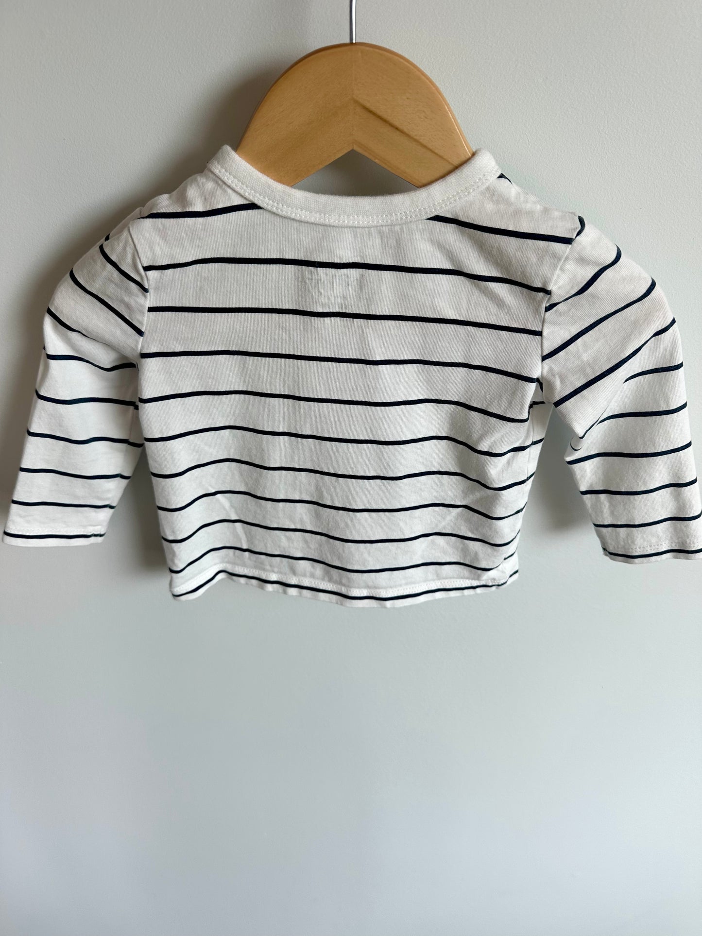 Mickey Striped Top / 6m