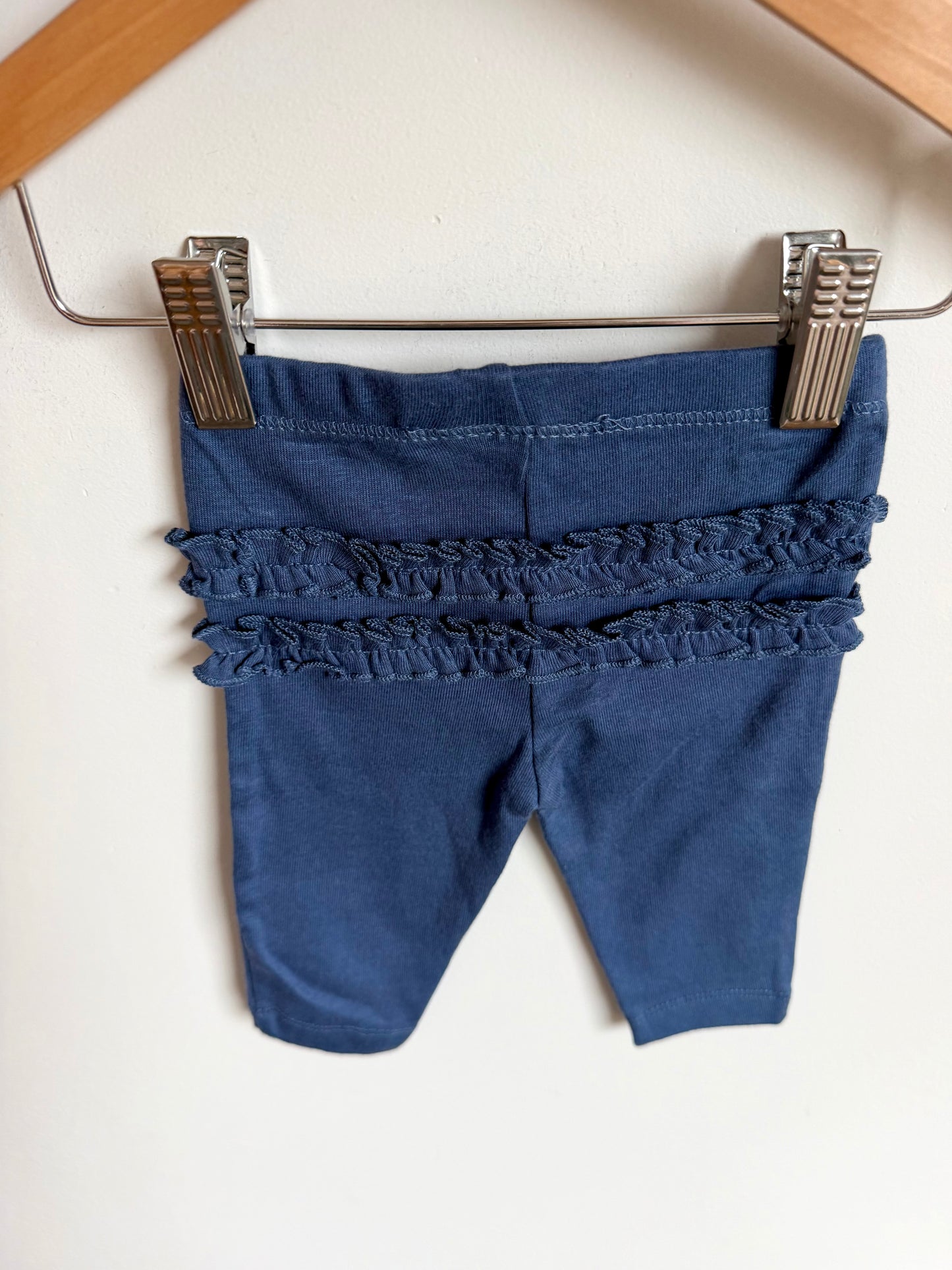 Blue Ruffle Bottom Pants / 3m