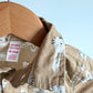 Tan Bunny Bodysuit with Bowtie / 18-24m