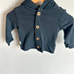 Dark Blue Button Top / 6m