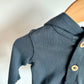 Dark Blue Button Top / 6m