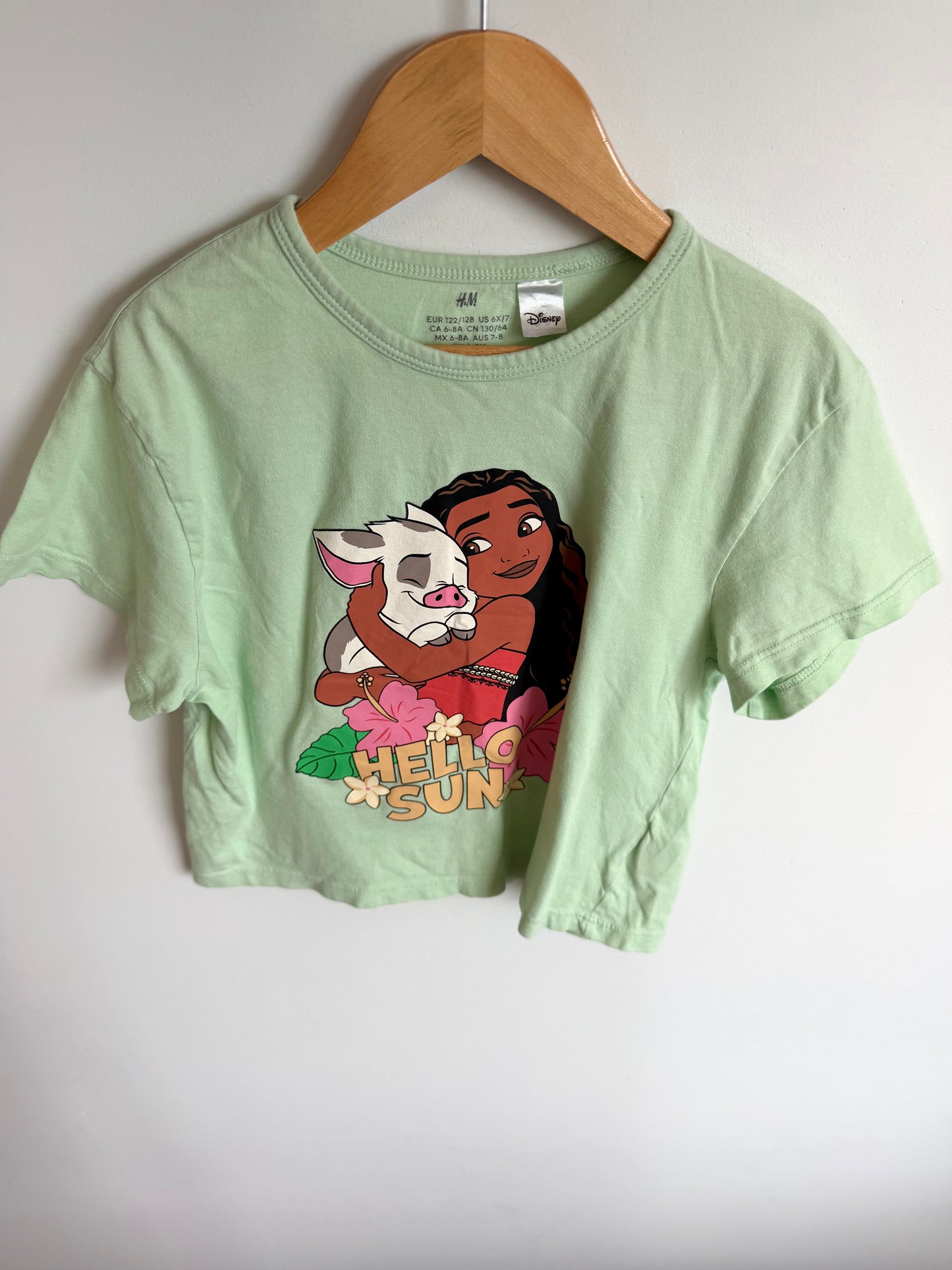 H&M Mint Moana T-shirt (PLAY)/ 6T