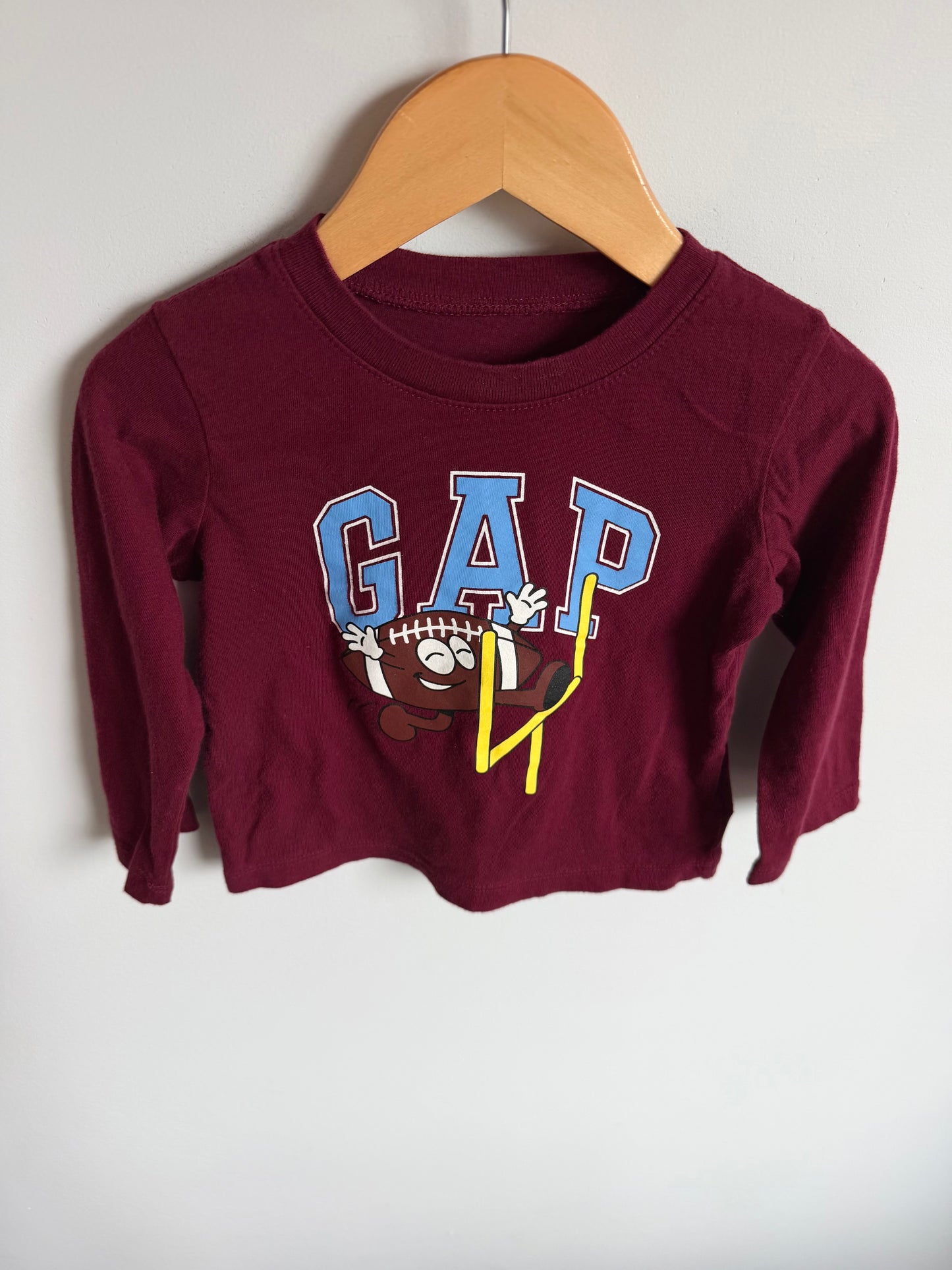 Gap Maroon Long Sleeve / 18-24m