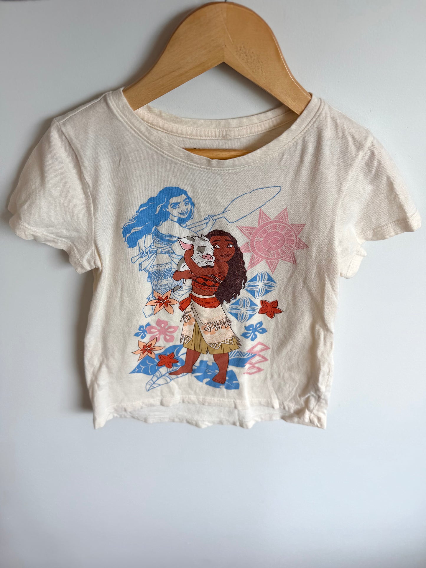 White Moana T-shirt / 6T