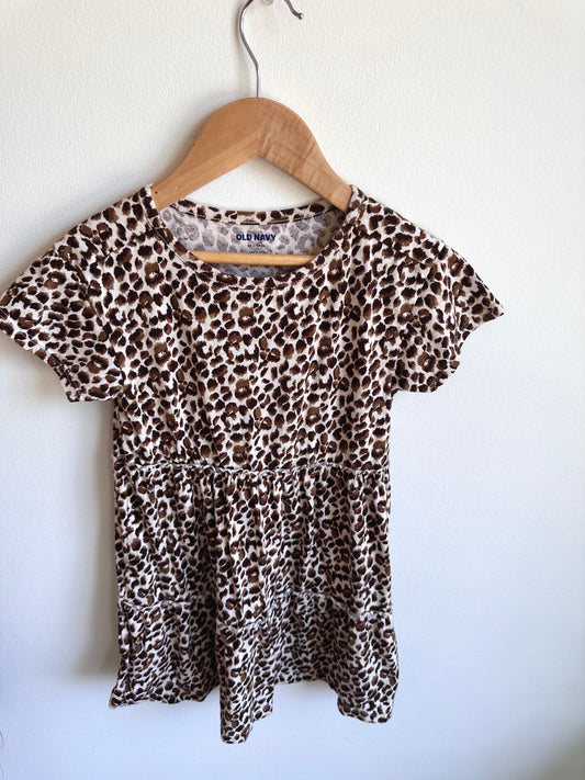 Animal Print Dress / 5T (xs)