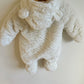 Pooh Cream Bunting Suit / 0-3m