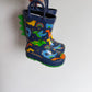 Navy Dino Boots / Size 5 Toddler