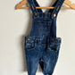 Dark Denim Overalls / 2T