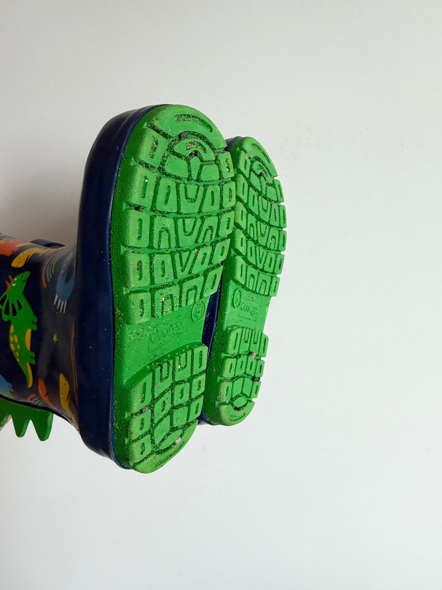 Navy Dino Boots / Size 5 Toddler