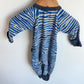 Bonds Blue Stripe Wondersuit Sleeper / 0-3m