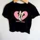Black Minnie Mouse T-shirt / 6T
