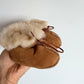 Natural Sheepskin Baby Booties