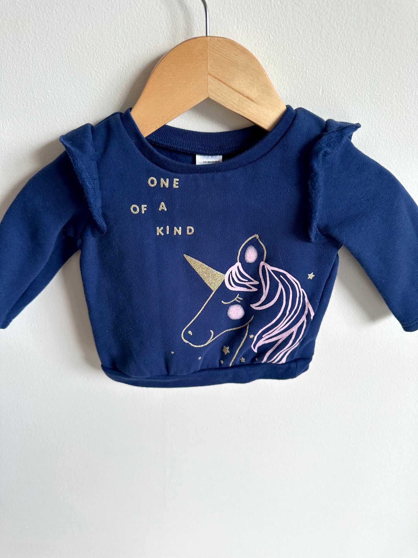 One of a Kind Unicorn Sweater / 6m