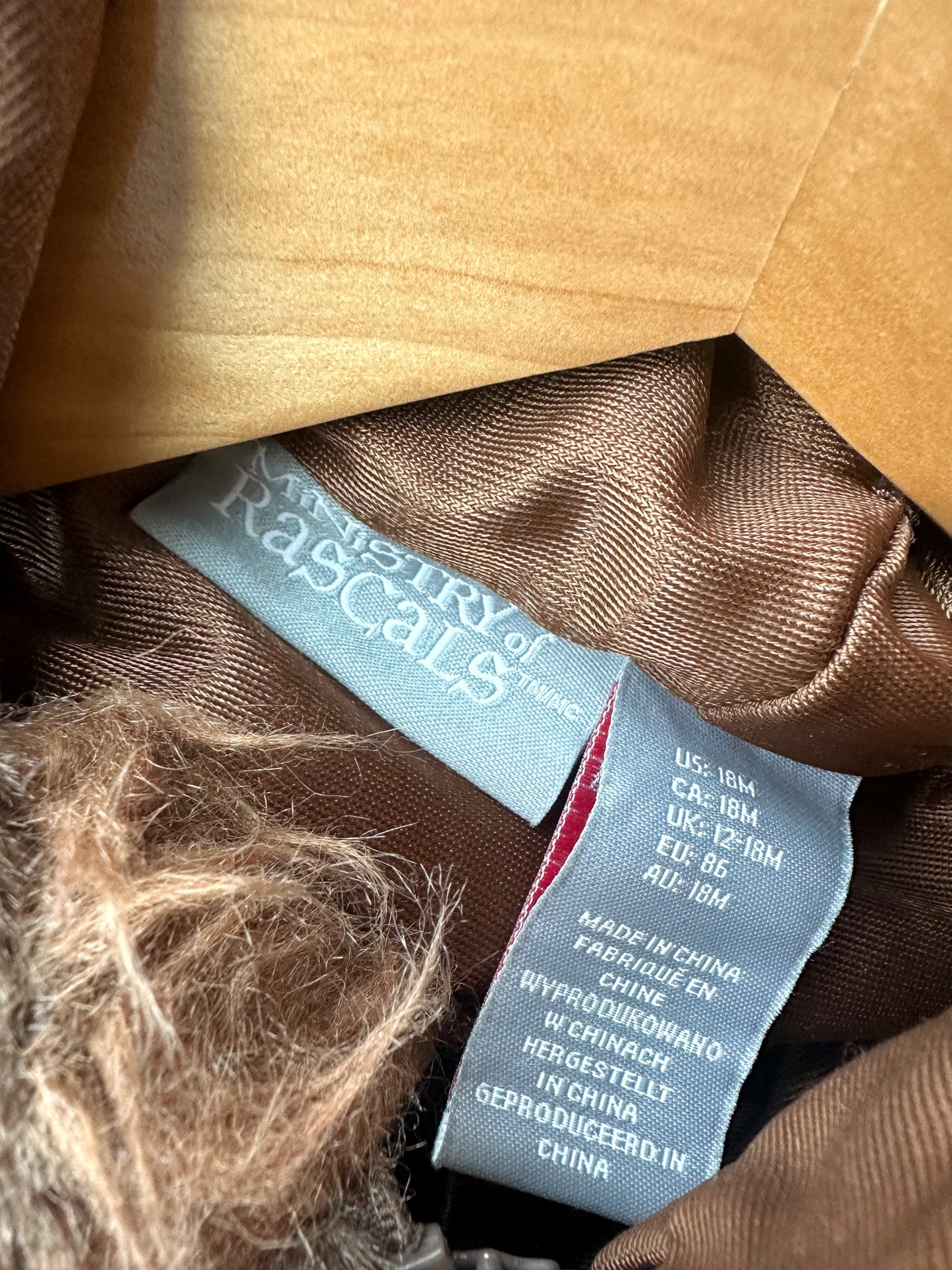 Moose Costume / 12-18m