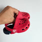 Red + Black Croc Sandals / 4 Infant