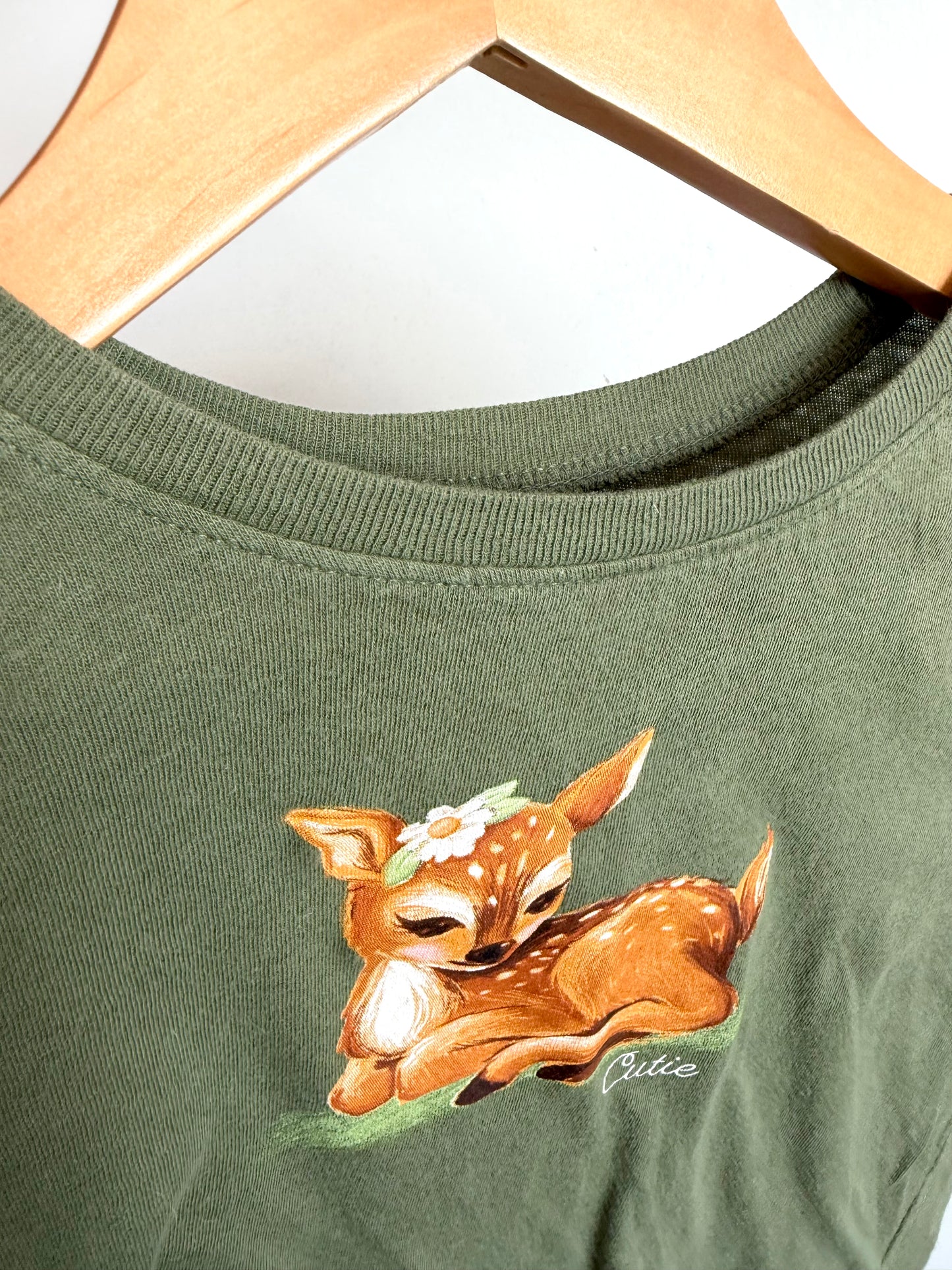 Olive Fawn Long Sleeve / 6T
