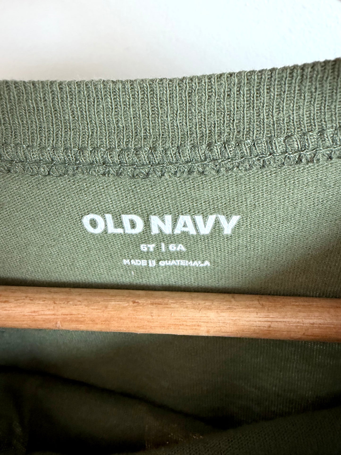 Olive Fawn Long Sleeve / 6T