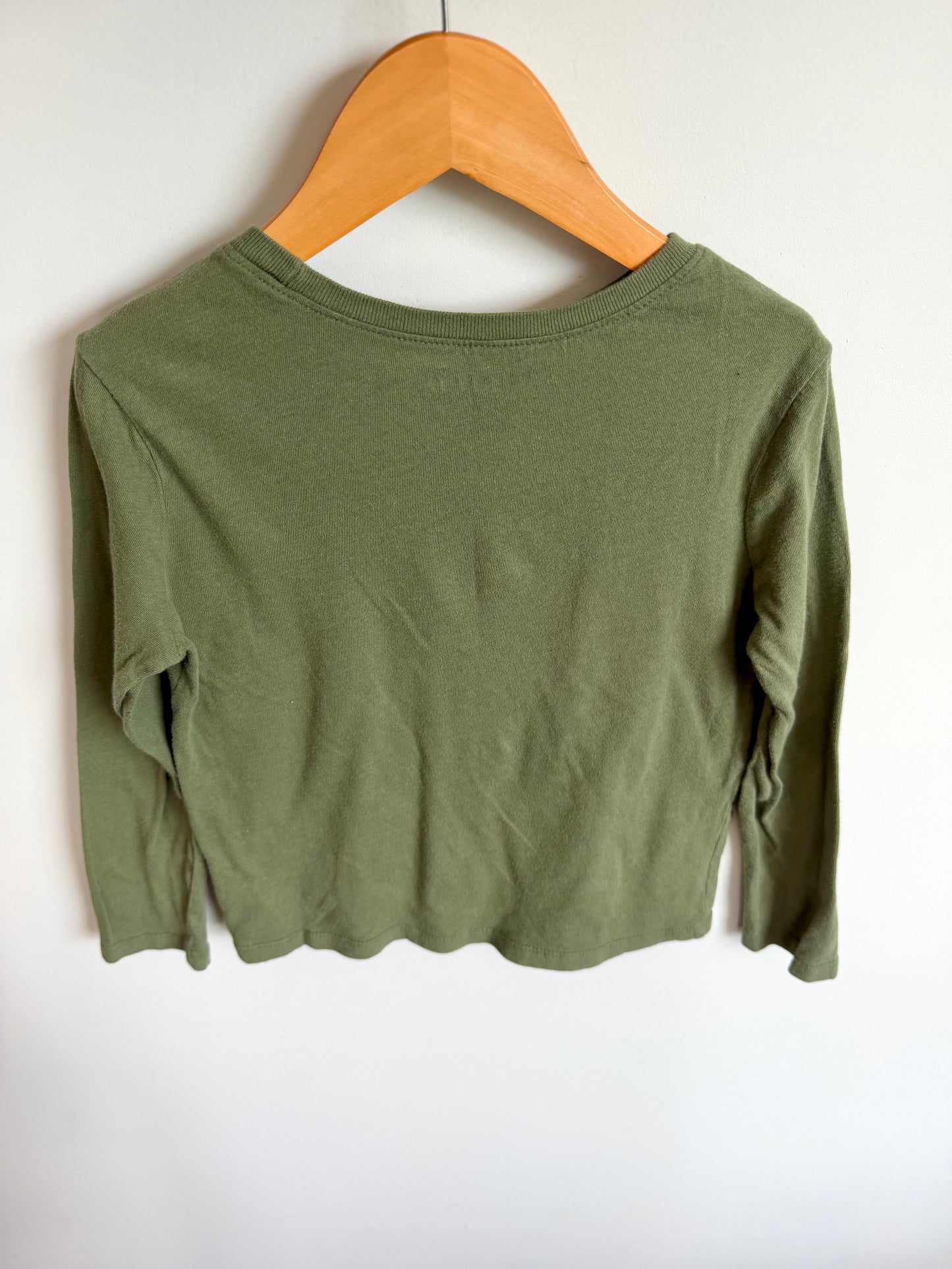 Olive Fawn Long Sleeve / 6T