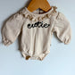 Cutie  Ruffle Collared Bodysuit / 3-6m