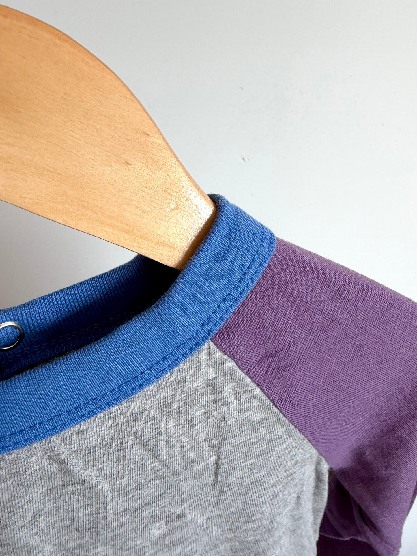 Purple + Grey Long Sleeve / 4T