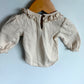 Cutie  Ruffle Collared Bodysuit / 3-6m