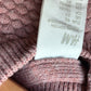 H&M Blush Comb Knit Sweater / 18m-2T