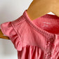 Coral Snap Romper / 3m