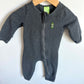 Peekaboo Beans Grey Jumpsuit / 6-12m