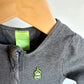Peekaboo Beans Grey Jumpsuit / 6-12m