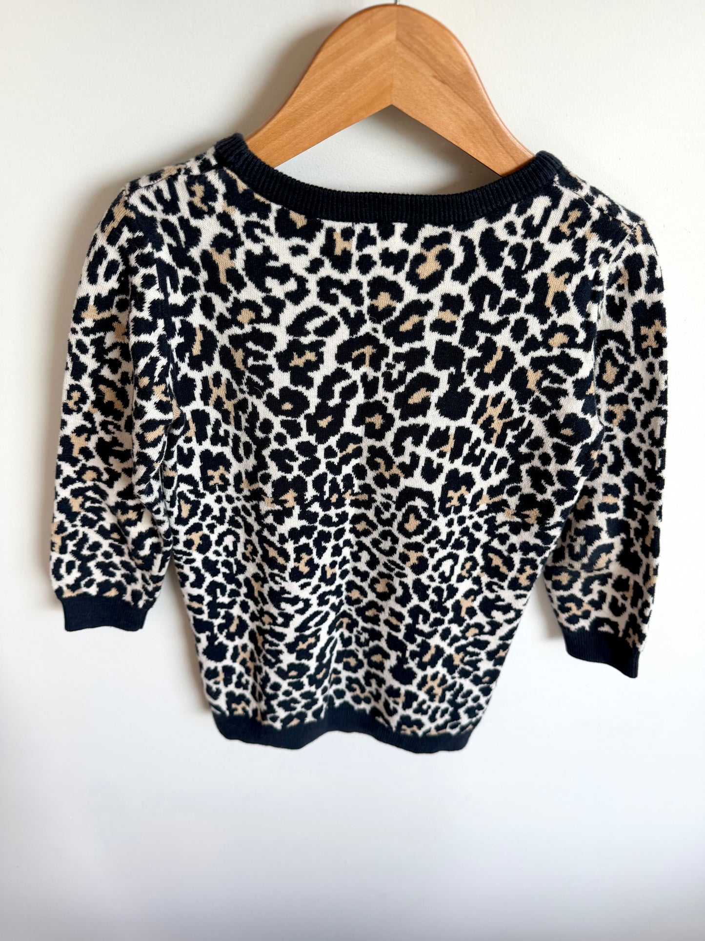 Animal Print Sweater Dress / 5T
